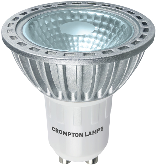 Crompton Lamps LED GU10 lamp 4W COB LGU104WWCOB K Lighting Supplies