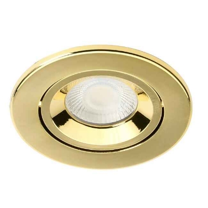 Picture of Stellar Tilt Downlight Polished Brass Bezel SRB/T/PB