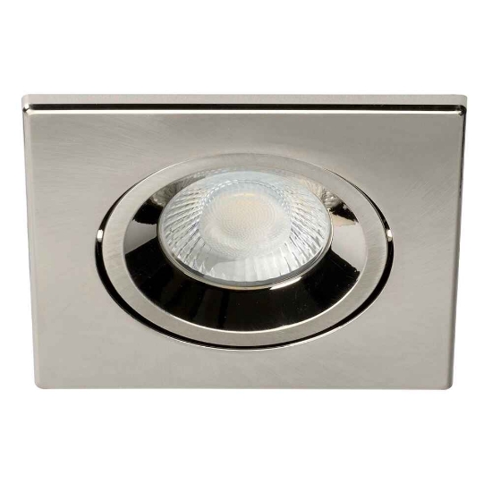 Picture of Stellar Tilt Downlight Square Satin Chrome Bezel SRB/T/SQSC