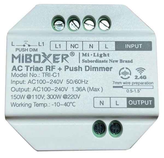 Picture of MiBoxer Single Colour Single Zone 240V Receiver SY8120