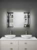 Picture of Balmoral Tunable LED Mirror Cabinet with Bluetooth Speaker 1050x700mm SY9046/TRIPLE